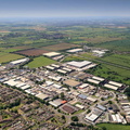 Bowerhill Estate Melksham Wiltshire, SN12 6QU   Wiltshire aerial photograph