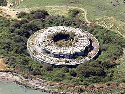 aerial photograph of Hoonapolionic fort