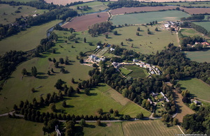 Tyringham from the air