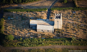 Forrabury Church aerial photograph