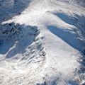 Ill Bell in the Cumbrian Mountains  from the air