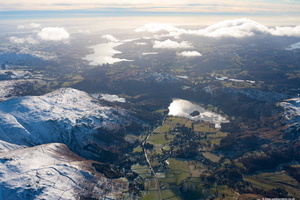 Grasmere  from the air