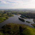 Killington Lake Cumbria from the air