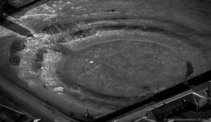 King Arthur's Round Table, Cumbria from the air