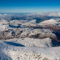 Eagle Crag Lake District from the air