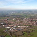 Bishop Auckland from the air
