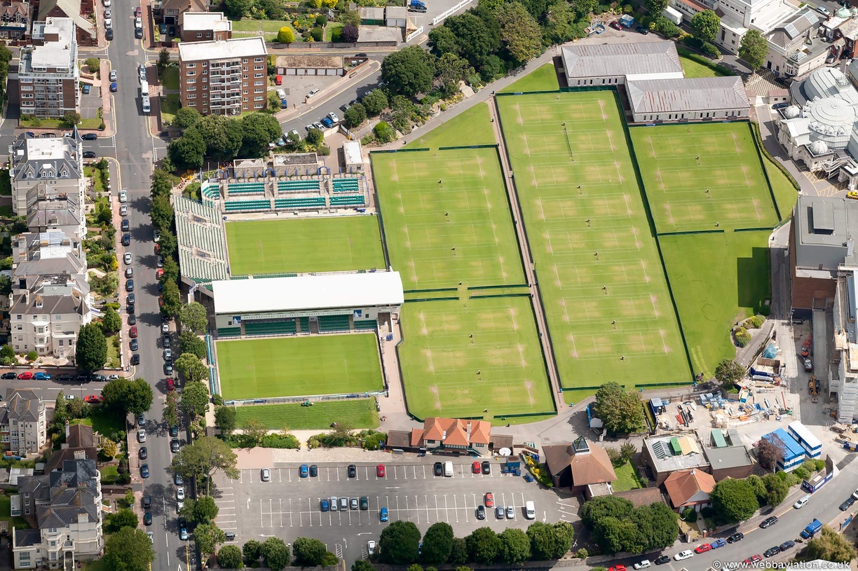 Devonshire Park Lawn Tennis Club Eastbourne From The Air Aerial Photographs Of Great Britain