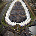 Ashford Designer Outlet from the air