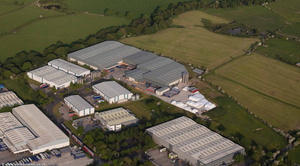 What More UK Altham Business Park  from the air
