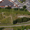 Pyramid Park from the air