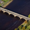 Skerton Bridge Lancaster aerial photo