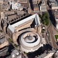 town Hall and Central Library Manchester old aerial photo 
