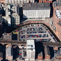York Street Car Park Manchester aerial photo