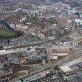 Oldfield Rd Salford M5 aerial photograph