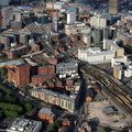  Trinity Way Salford  from the air 