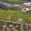 Salford Sports Village from the air