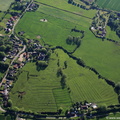  site of Minting Benedictine Priory Lincolnshire from the air