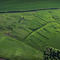 West Wykeham deserted medieval villages (DMV) Lincolnshire   from the air
