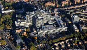 The Royal Free Hospital , London from the air
