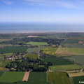 aerial photograph of West Somerton Norfolk England UK
