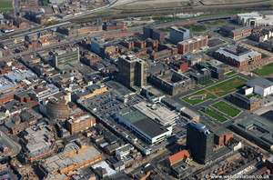 The Cleveland Centre Middlesbrough aerial photograph