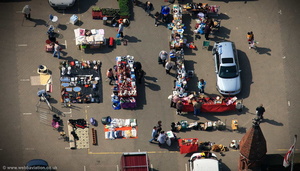 market treasures aerial photograph