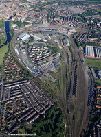 National Railway Museum, York  aerial photograph