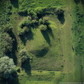 Aslockton Castle Nottinghamshire from the air