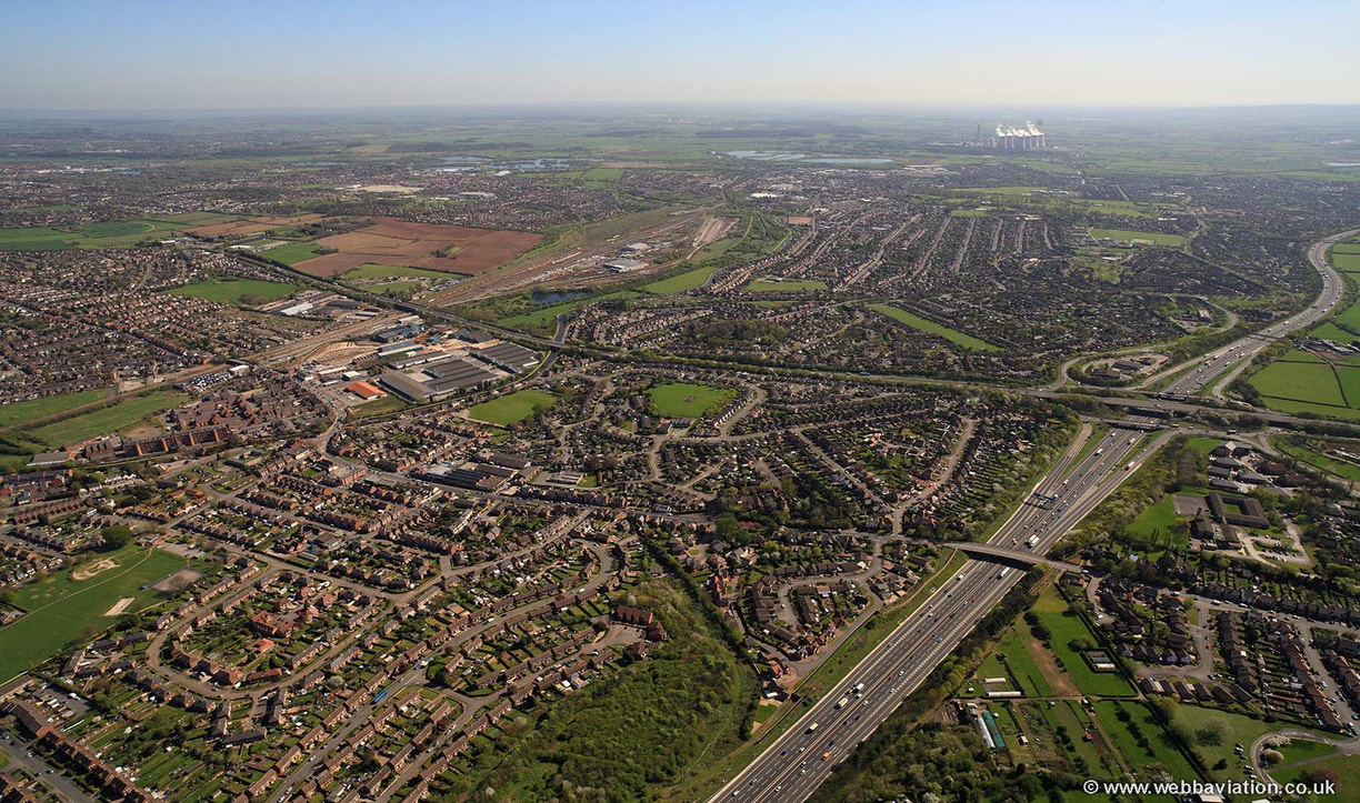  Sandiacre Nottingham NG10  from the air