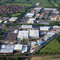 Bicester  aerial photograph