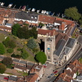  St Mary’s Church, Henley-on-Thames from the air