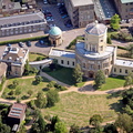 Radcliffe Observatory Oxford  aerial photograph