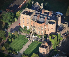 Rowton Castle from the air