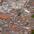 aerial photo of Pride Hill Shrewsbury town centre  
