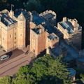 Dunster Castle ( National Trust  )  from the air