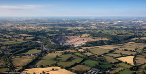 Gurney Slade Somerset aerial photograph