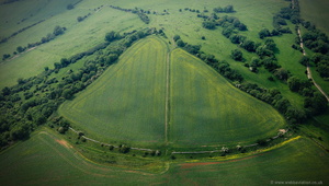 North Stoke hillfort  aerial photograph