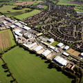 Arden Forest Industrial Estate, Alcester, Warwickshire.  from the air 