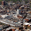 Wolverhampton city Centre from the air