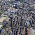  Bradford city centre from the North West looking South East. aerial photo