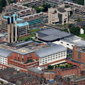Leeds General Infirmary  from the air 
