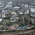 Elgin Industrial Estate  Swindon aerial photograph
