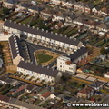 The Triangle housing  - Haboakus development in  Swindon aerial photo