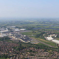 Honda Car Factory Swindon UK aerial photograph