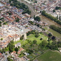  Evesham Worcestershire from the air