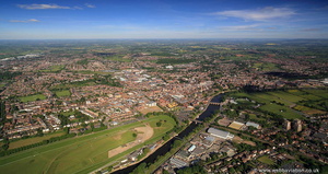 Worcester aerial photographs 