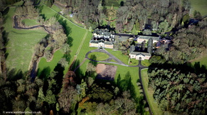 Adlington Hall Cheshire  aerial photo 