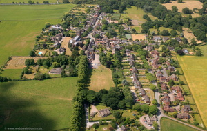 Great Budworth Cheshire   aerial photo 