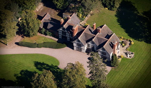  Highfields, Buerton Cheshire  from the air 