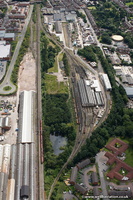 Crewe Electric TMD from the air